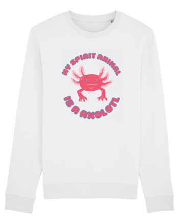 Kawaii Axolotl White
