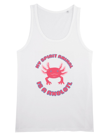 Kawaii Axolotl White