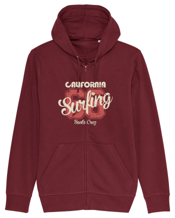 California Surfing Santa Cruz Burgundy