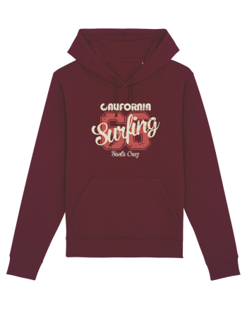 California Surfing Santa Cruz Burgundy