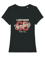California Surfing Santa Cruz Tricou mânecă scurtă guler larg fitted Damă Expresser