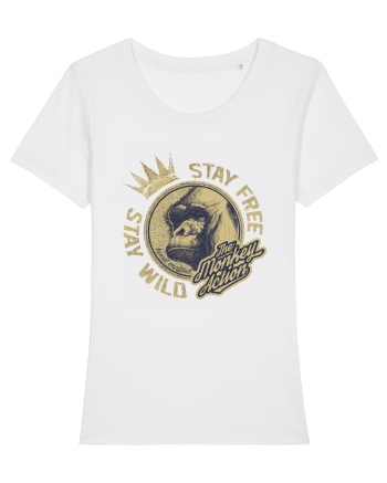 The Monkey Action White