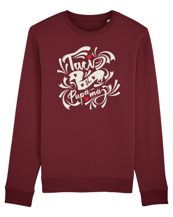 Taci și pupă-mă Burgundy