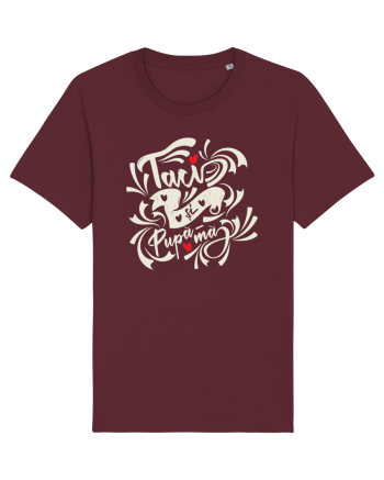 Taci și pupă-mă Burgundy