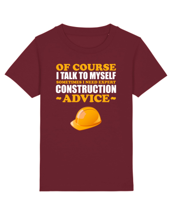 CONSTRUCTION Burgundy