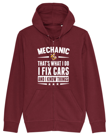 MECHANIC Burgundy