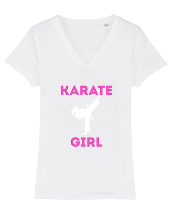 KARATE GIRL White