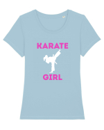 KARATE GIRL Tricou mânecă scurtă guler larg fitted Damă Expresser