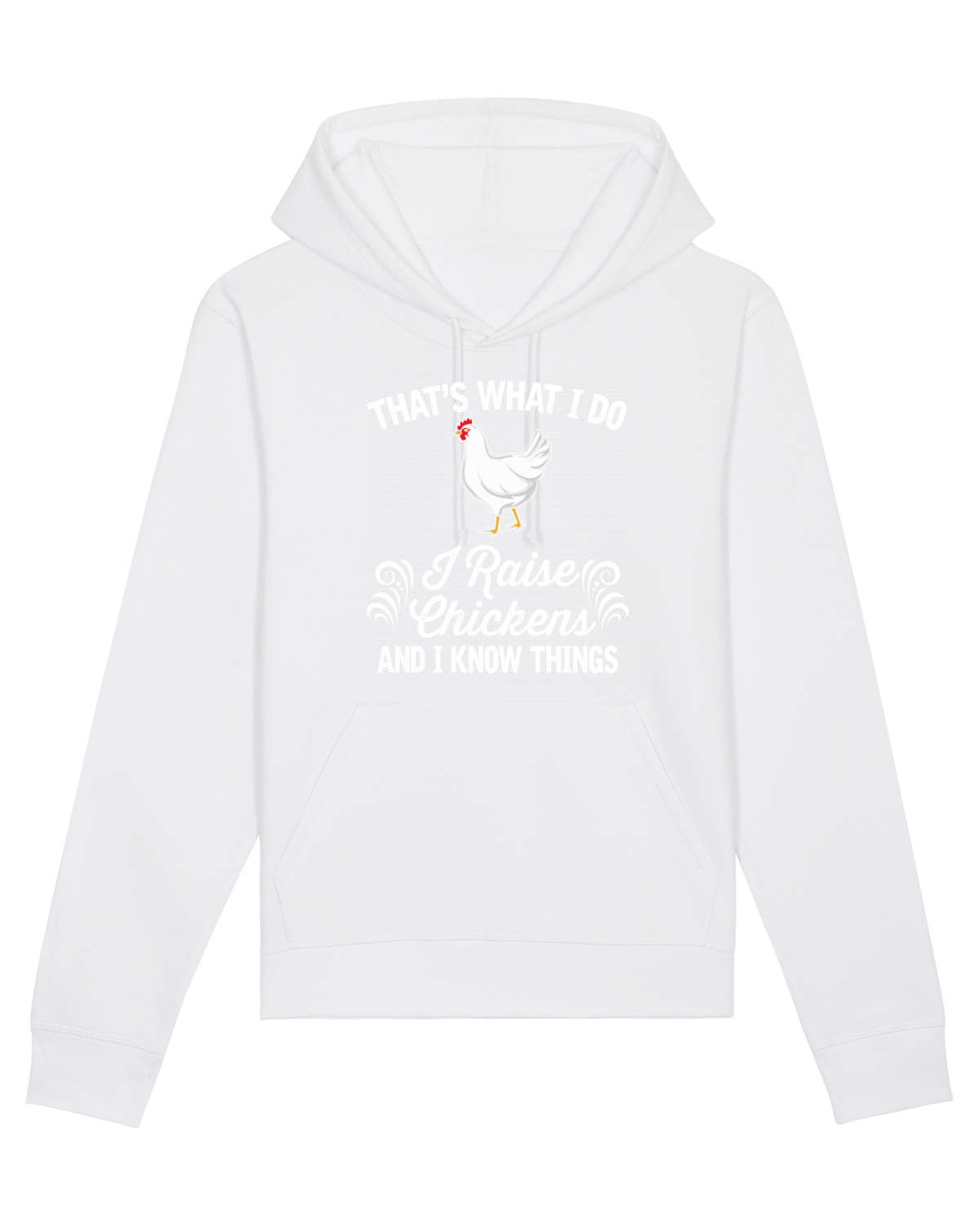 Hanorac Unisex Drummer White