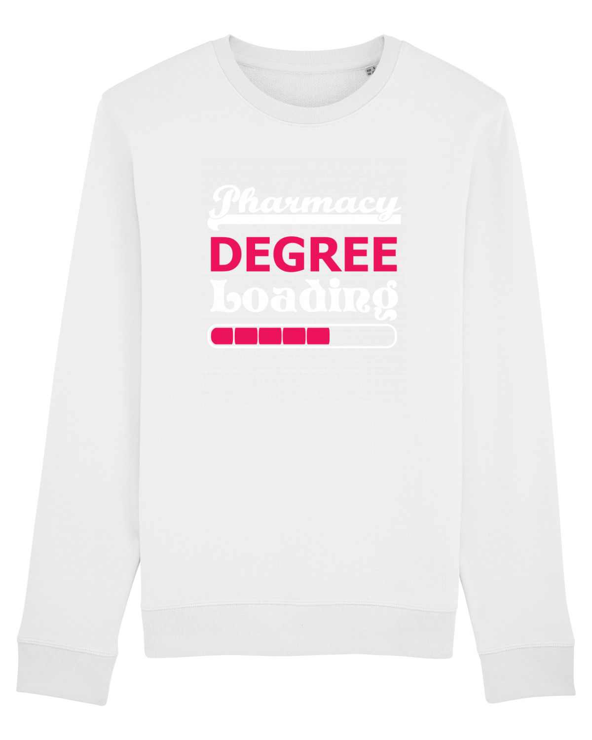 Bluză mânecă lungă Unisex Rise White