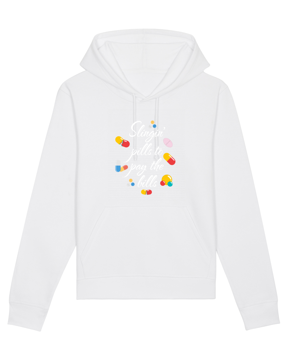 Hanorac Unisex Drummer White
