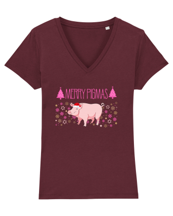 MERRY PIGMAS Burgundy