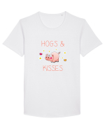 PIG Tricou mânecă scurtă guler larg Bărbat Skater