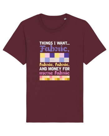 FABRIC Burgundy