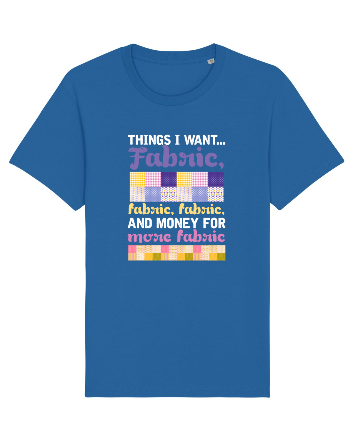Tricou mânecă scurtă Unisex Rocker Royal Blue