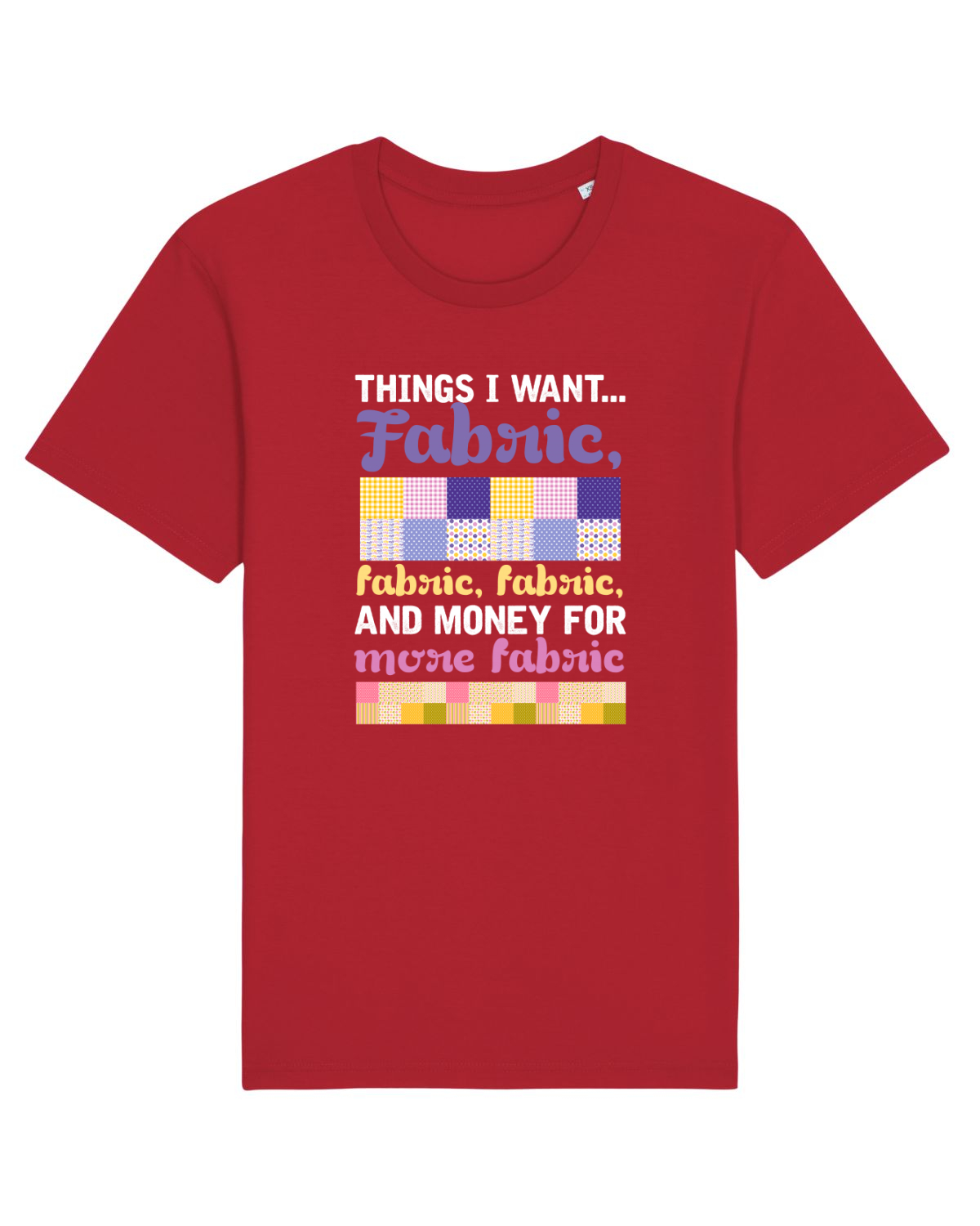 Tricou mânecă scurtă Unisex Rocker Red