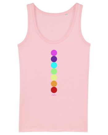 The seven Chakras Cotton Pink