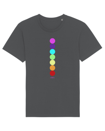 The seven Chakras Anthracite
