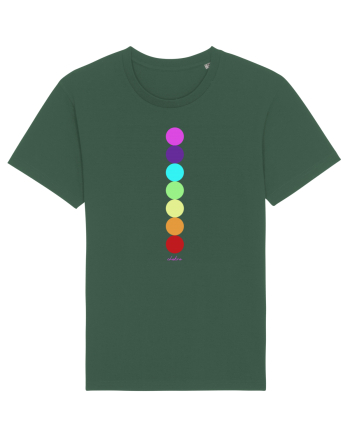 The seven Chakras Bottle Green