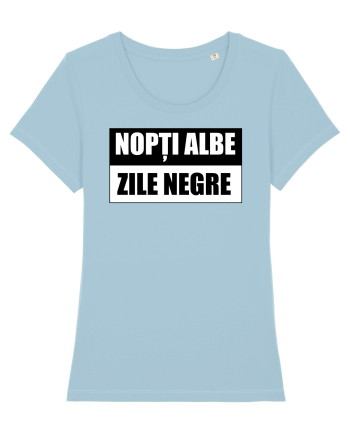 Nopti albe Sky Blue