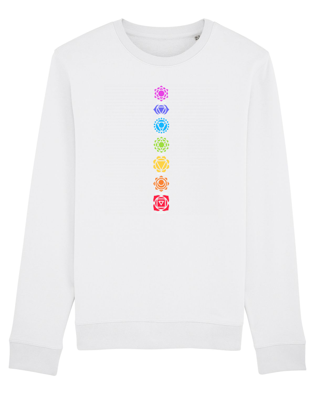Bluză mânecă lungă Unisex Rise White