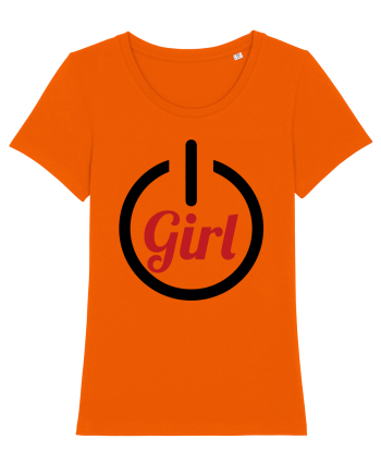 Girl Power Bright Orange