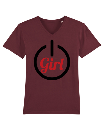 Girl Power Burgundy