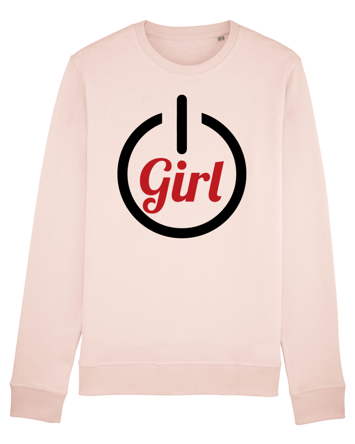 Bluză mânecă lungă Unisex Rise Candy Pink