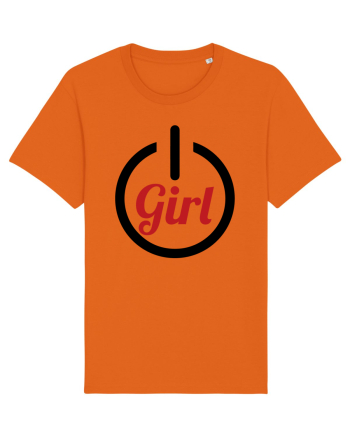 Girl Power Bright Orange
