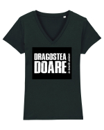 Dragostea doare Tricou mânecă scurtă guler V Damă Evoker