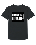 Dragostea doare Tricou mânecă scurtă guler larg Bărbat Skater