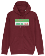 Born to frag Hanorac cu fermoar Unisex Connector