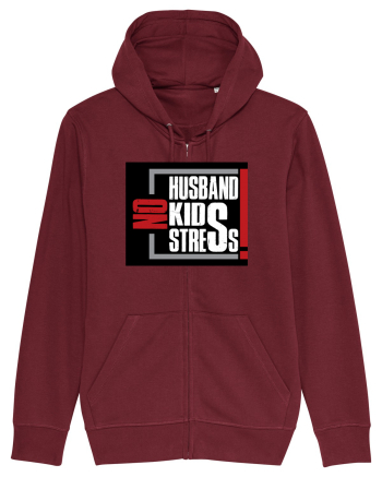 No stress! Burgundy