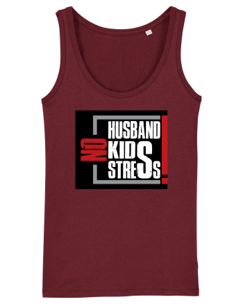 No stress! Burgundy