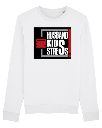No stress! White