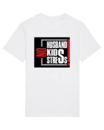 No stress! Tricou mânecă scurtă Unisex Rocker