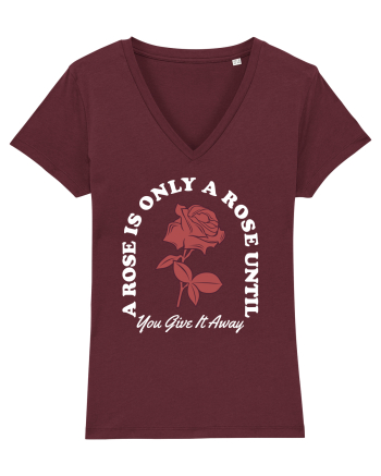 Îmi caut perechea - A rose is only a rose Burgundy