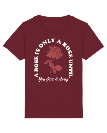 Îmi caut perechea - A rose is only a rose Burgundy