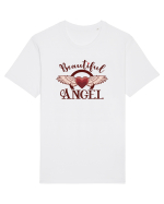 Pentru cupluri - Beautiful angel - AngelDevil1 Tricou mânecă scurtă Unisex Rocker