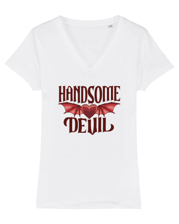 Pentru cupluri - Handsome devil - AngelDevil2 White