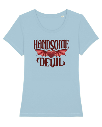Pentru cupluri - Handsome devil - AngelDevil2 Sky Blue