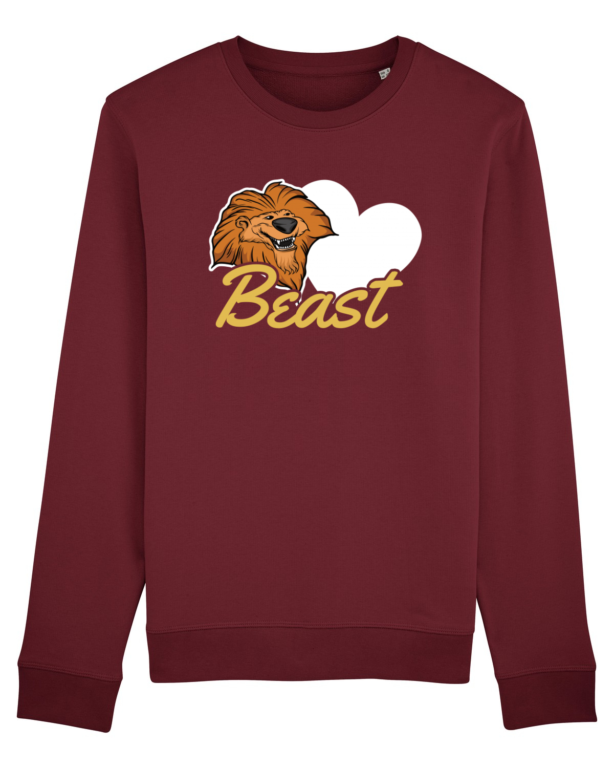 Bluză mânecă lungă Unisex Rise Burgundy