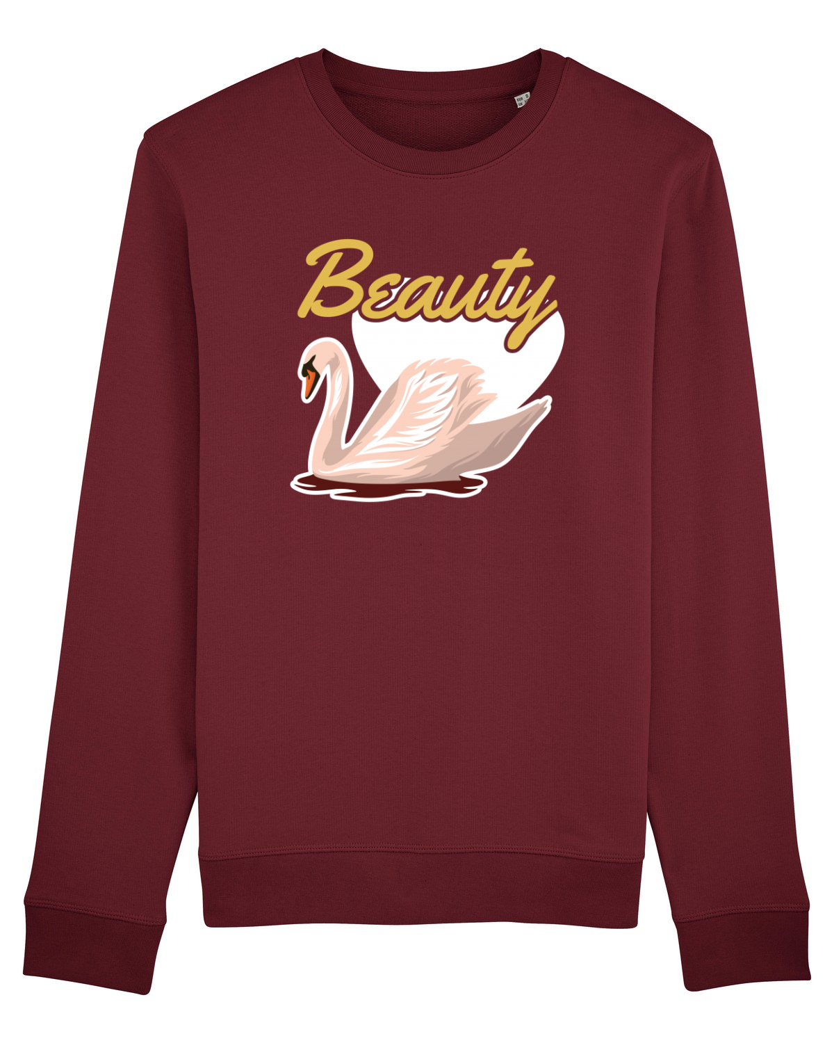Bluză mânecă lungă Unisex Rise Burgundy