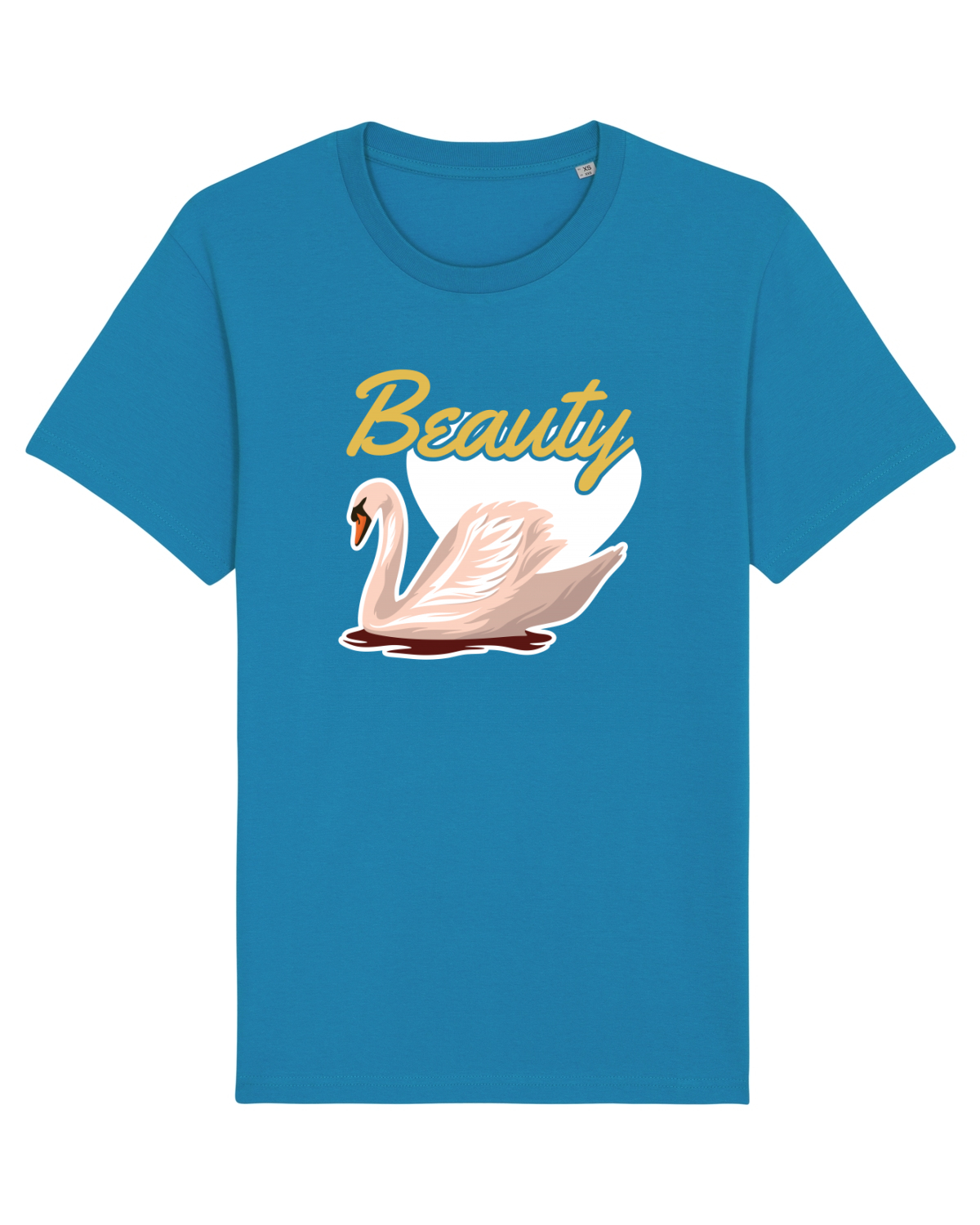 Tricou mânecă scurtă Unisex Rocker Azur