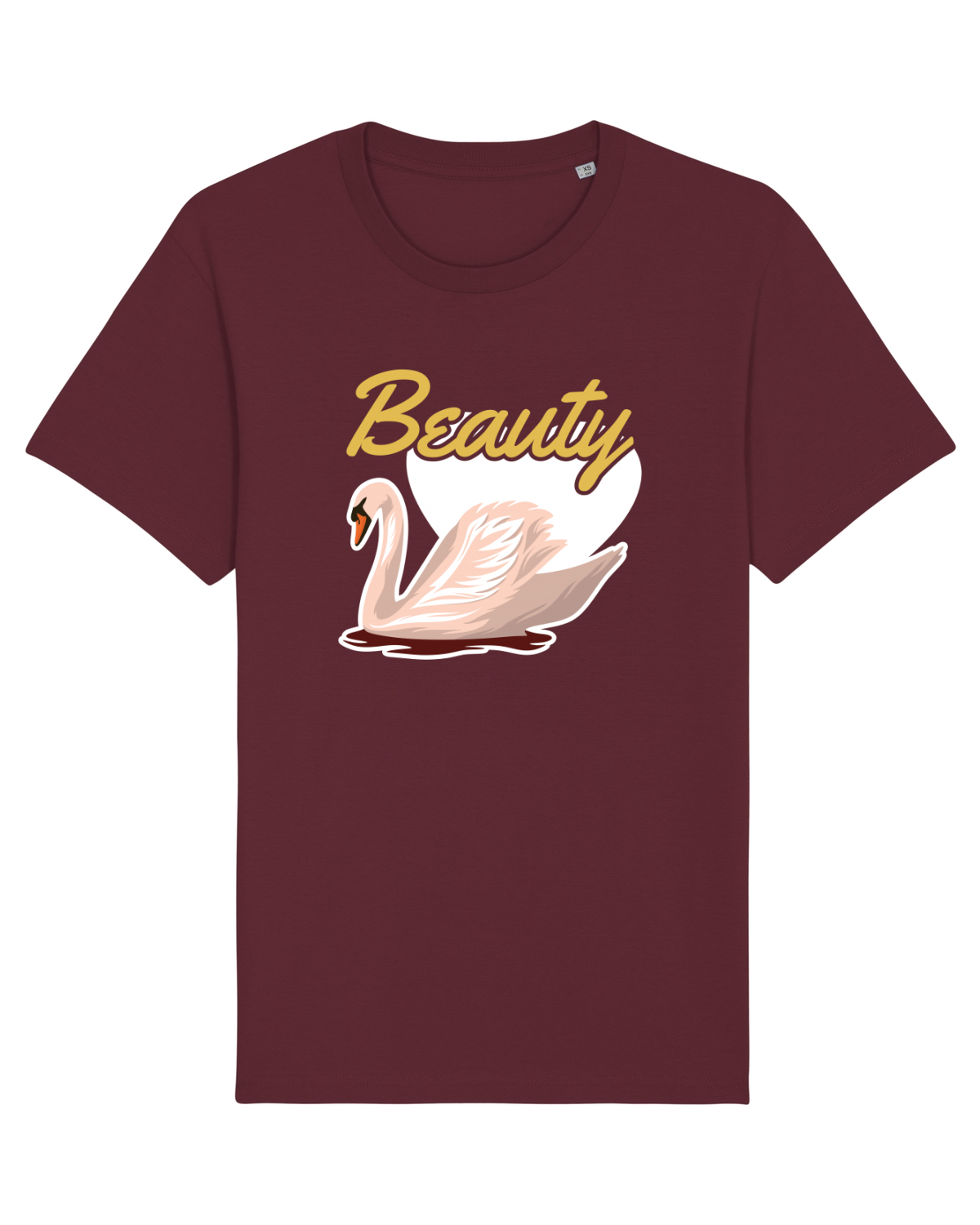 Tricou mânecă scurtă Unisex Rocker Burgundy