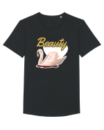 pentru cupluri - Beauty - BeastBeauty2 Tricou mânecă scurtă guler larg Bărbat Skater