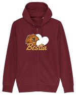 Pentru cupluri - Bestia - FrumoasaSiBestia1 Hanorac cu fermoar Unisex Connector