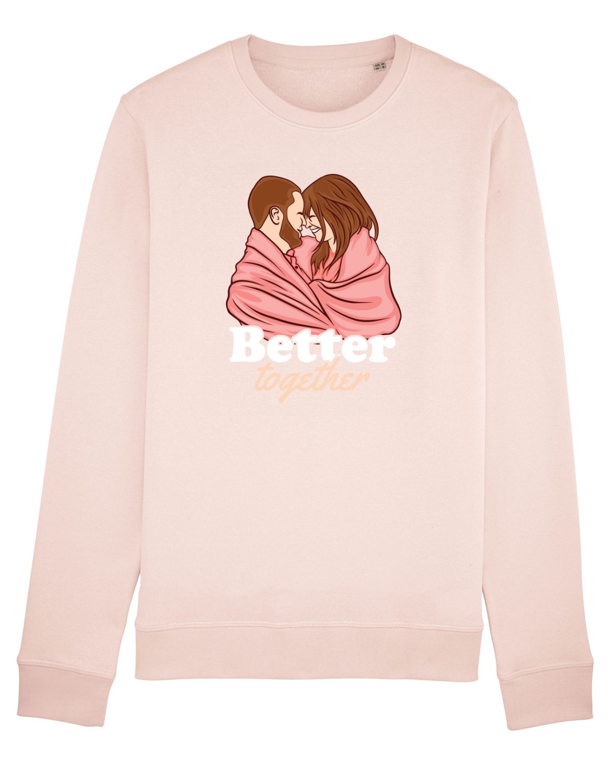 Bluză mânecă lungă Unisex Rise Candy Pink