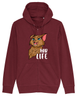 Pentru cupluri - Mr Life - GoodLife1 Hanorac cu fermoar Unisex Connector