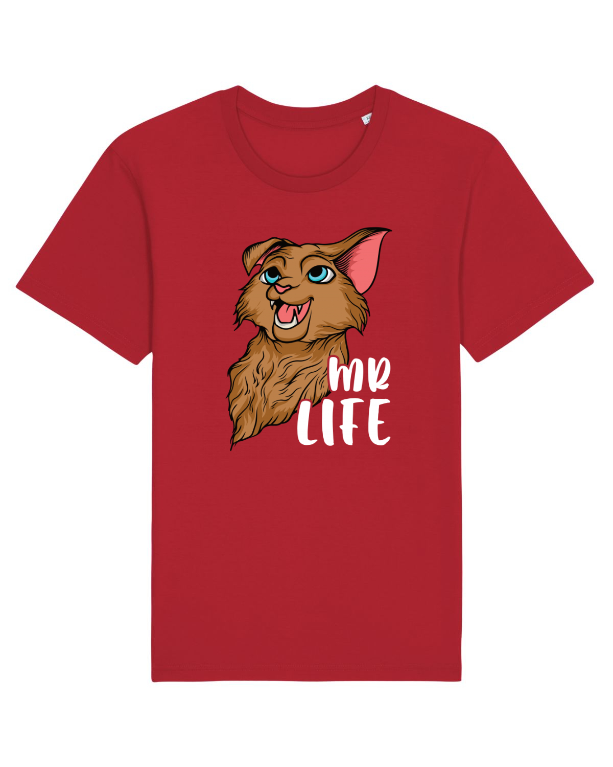 Tricou mânecă scurtă Unisex Rocker Red